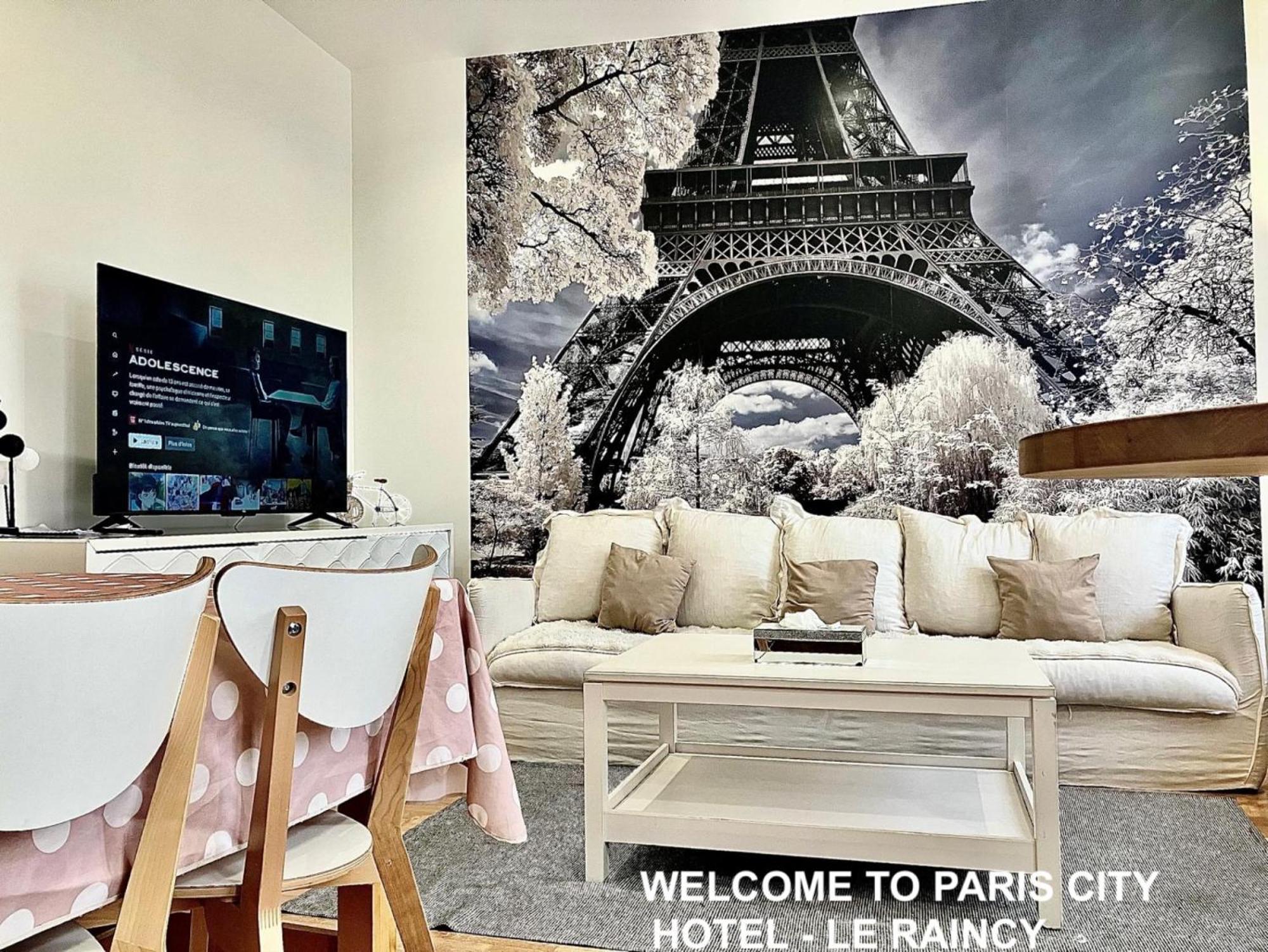 Paris City-Le Raincy - Facing Station - 4 To 8 Pers Exteriör bild